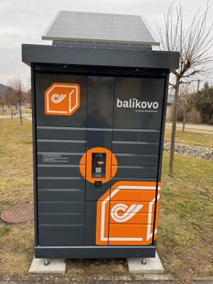 Nový výdajný box Balíkovo